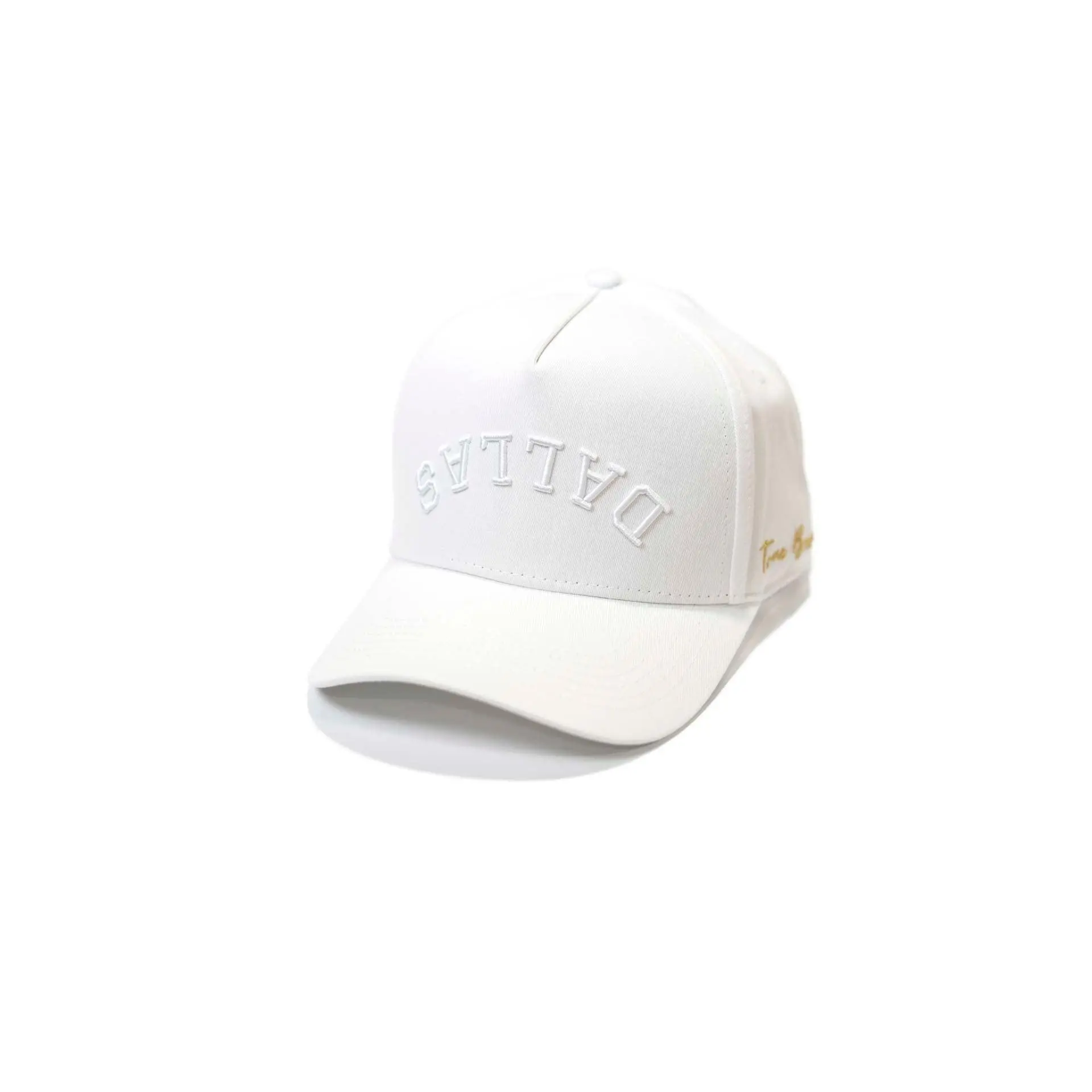 Precurved Dallas snapback - TONAL WHITE Precurved Dallas snapback - TONAL WHITE