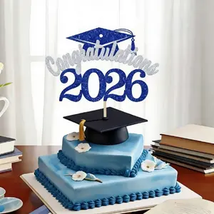 2026 Graduation Decorations: Graduation Season-Themed Party Cake Decorations, Signage and Flowers; Graduation Cake Decorations for Celebrating Graduates; Party Supplies; School and Home Graduation Party Decorations; Photo Backdrops
