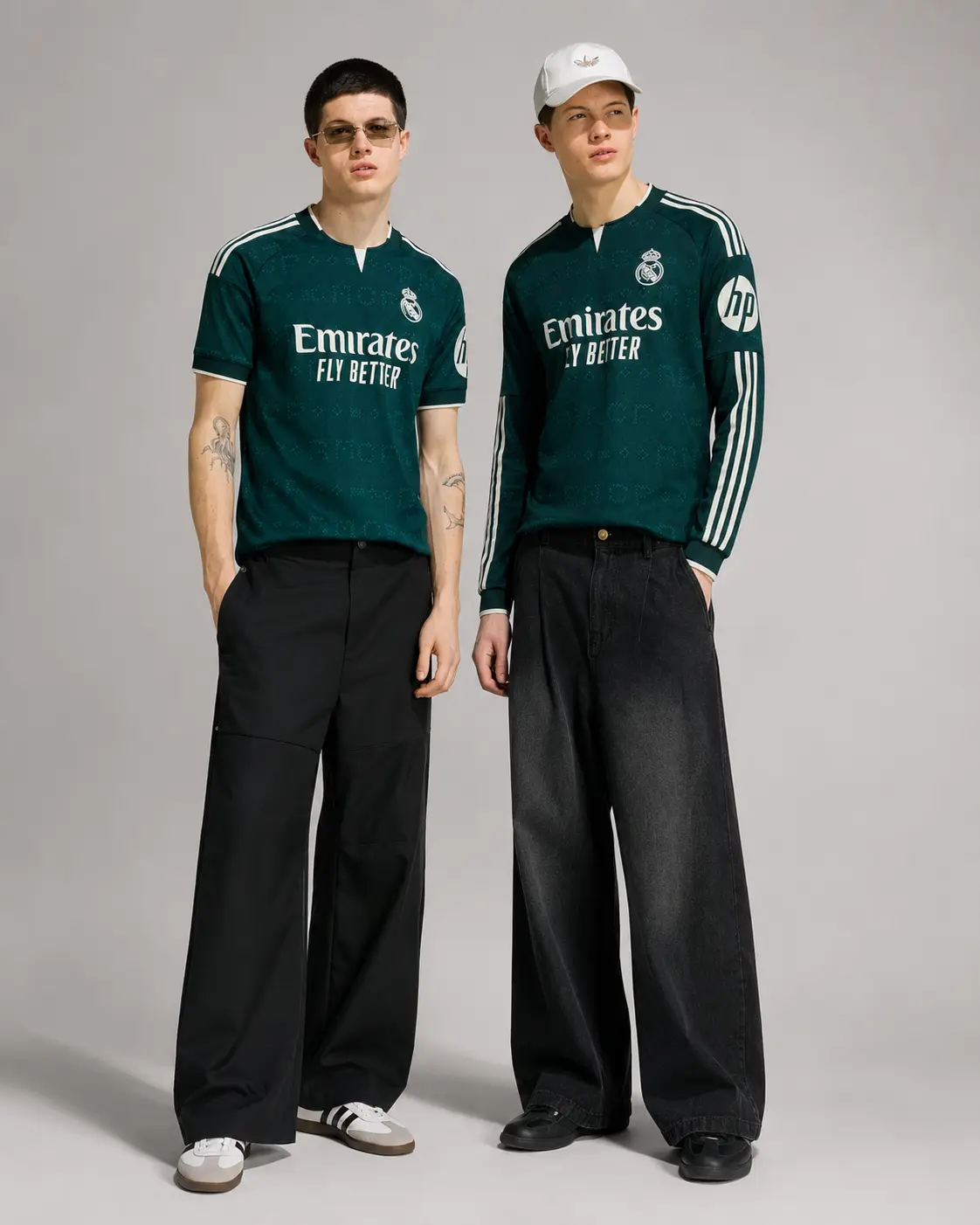 Madrid Green 2026/27 Away Replica Soccer Jersey – Unisex Full-Detail Football Shirt with Short or Long Sleeve Options