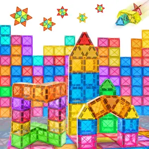 Magnetic Building Blocks For Teenagers, Magnetic STEM Toys For Learning And Education, Set Of Magnetic Toys For Teenagers, Birthday Gifts, Magnetic Gifts, Random Colors, Building Block Sets