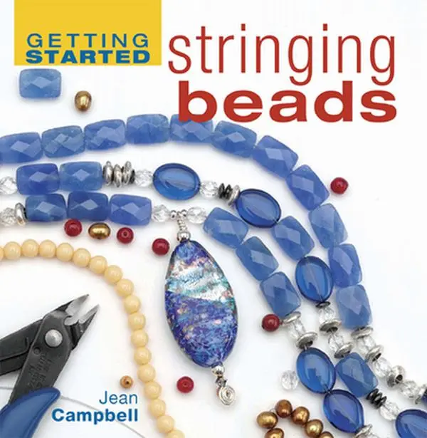 USED Book - Getting Started Stringing Beads by Jean Campbell (Hardcover) - english