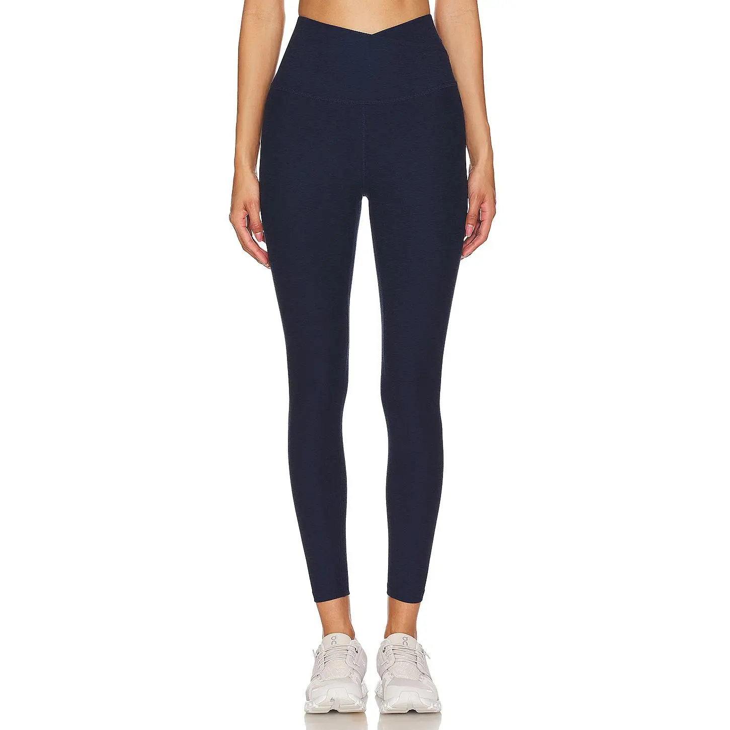 Beyond Yoga Spacedye At Your Leisure Midi Legging in Nocturnal Navy