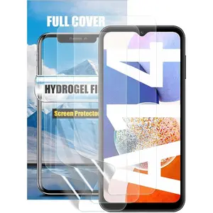 3 Pack Hydrogel Film For  Galaxy A14 5G 6.6 inch, Transparent Soft TPU Screen Protector, High Sensitivity Protective Film (Not Tempered Film)