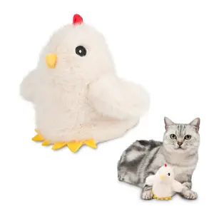 Catify Interactive Cat Toy with Catnip by Best Pet Supplies - Engaging Squeaking Plush Toys for Indoor Cats | Motion-Activated & Crinkle Design | Stimulating Enrichment Toy for Kittens & Adult Cats