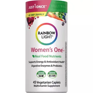 Rainbow Light Women's One Multivitamin Caplets - 45ct: Vitamins, Caplet Form