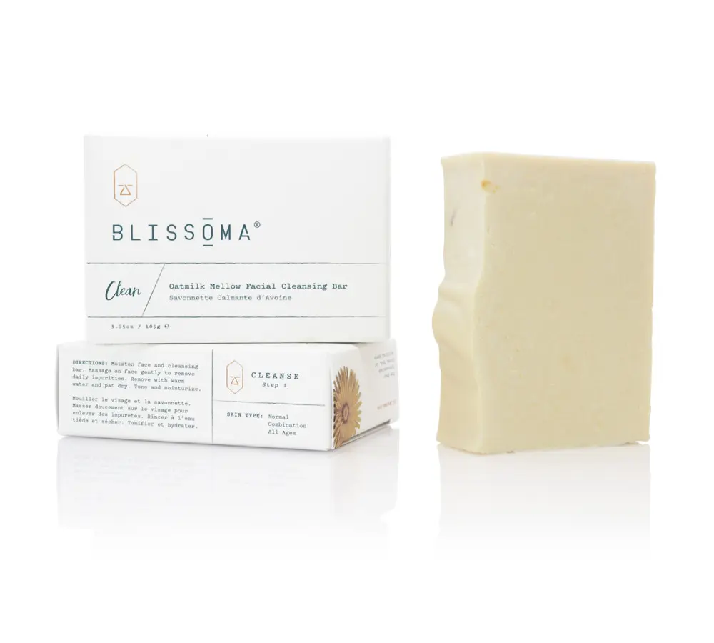 Clean - Oatmilk Mellow Facial Cleansing Bar