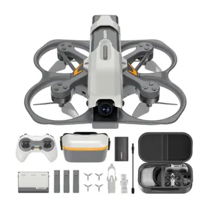 CADDXFPV Protos FPV Drone RTF Kit, Built-in Walksnail 6g VTX, 1080p/60fps HD Digital Video Transmission, 4.5" FPV Goggles Screen, 3-in-1 Charging Hub for 3 Batteries, Supports 3 Flight Modes, Perfect FPV Gift for Beginners & Freestyle Racing