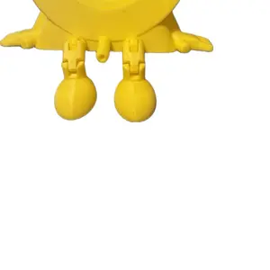 Scrub Daddy Sponge Holder - Yellow Drainable Sponge Storage for Easy Water Removal