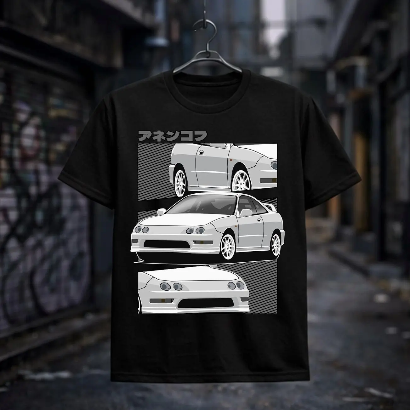 JDM Car Acura Integra Shirt, 90s Japanese Car Streetwear DC2 Type R Style T-Shirt Sweatshirt Hoodie, Car Enthusiast and Fans Gift