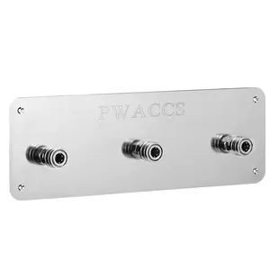 PWACCS Foam Cannon Holder - Pressure Washer Nozzle Tip Holder, Wall Mountable Foam Cannon Holder Pressure Washer Accessories Storage Rack - Stainless Steel Construction Fit 1/4" Quick Connector，Christmas gifts