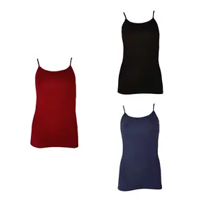 Women's Camisole Tank Tops 3 Pack  Basic Cami Plain S- XL Ultra Soft Casual Comfort Womenswear Comfortable Essential Fashion Fit Dress Everyday walmart  seamless