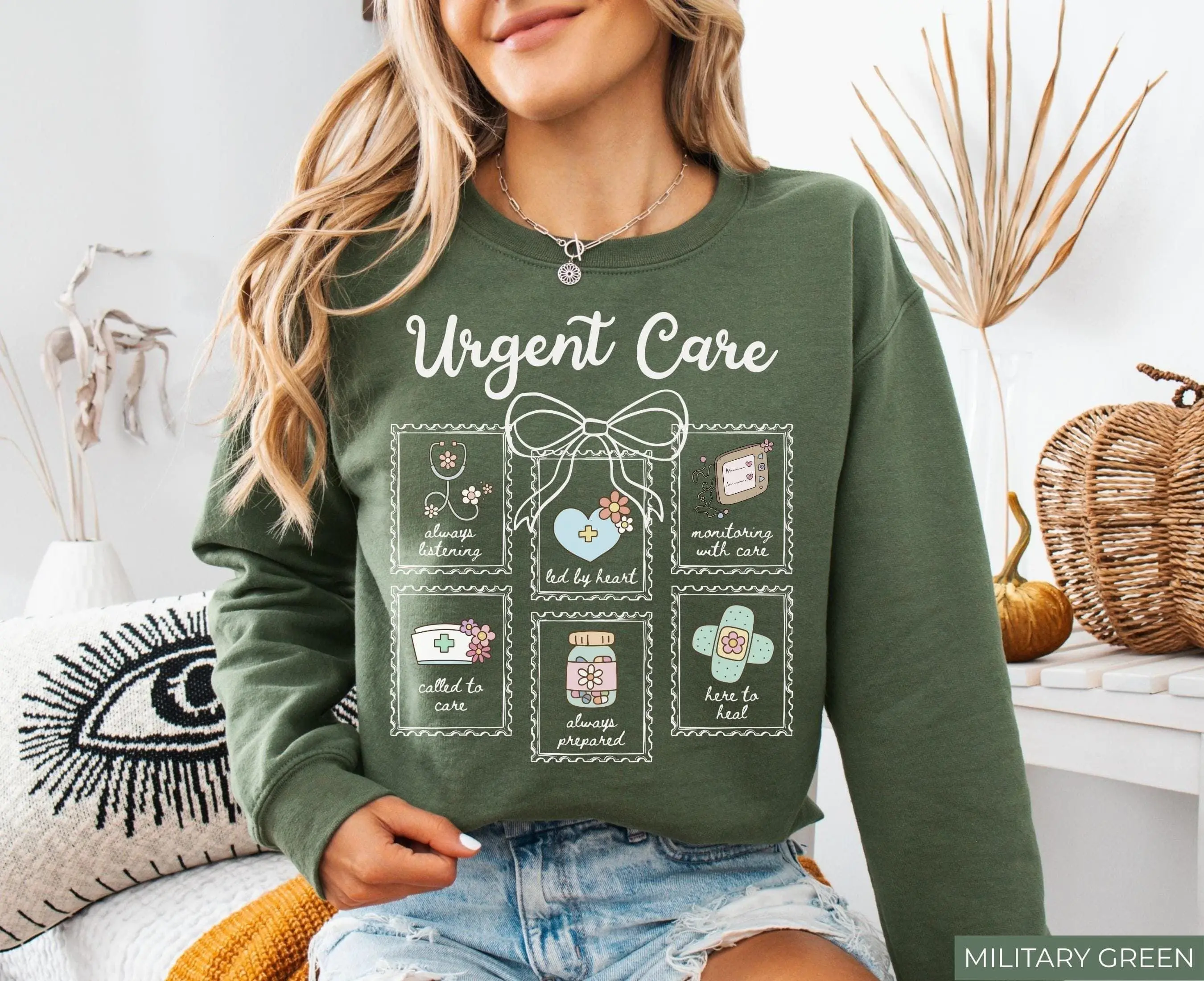 Urgent Care Nurse T-Shirt, Sweatshirt - UC Nurse Crewneck, Urgent Care Nurse Gifts