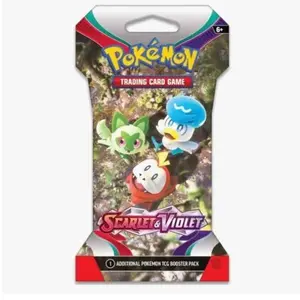 Pokemon TCG Scarlet & Violet Base Sleeved Booster Pack - Case Fresh Collectible Trading Cards