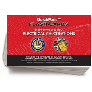Electrical Calculation QuickPass Flash-Cards based on the NEC 2023