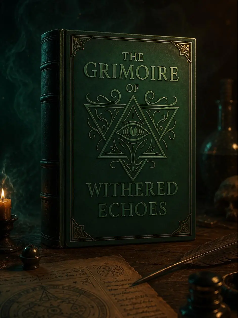Grimoire Of Withered Echoes Book Hardcover Edition