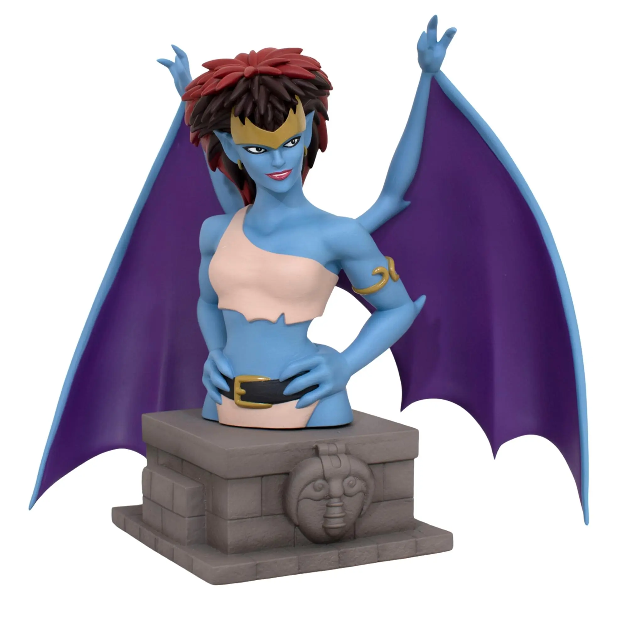 Gargoyles Demona 6-Inch Resin Bust, Collectible Figurines, Figurine Collectibles for Entertainment Collectors, Boxed Collectible Figurines, Statues & Bobbleheads