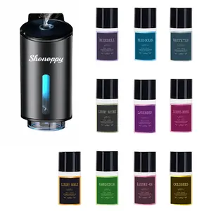 Shonoppy 10*10ml Car Air Freshener Diffuser, Portable Smart Humidifier and Vehicle Aromatherapy Diffuser