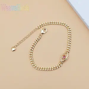 Golden Evil Eye Bracelet for Women - Lightweight, Stylish Charm Lucky Protection Jewelry with High-End Design, Versatile All-Match Accessory for Dating, Gifting (Leisure & Outdoor Recreation Accessory),summervibes