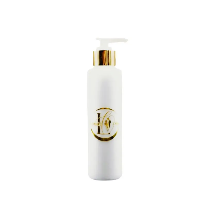 Luxuré Oils The Truth Hers Lotion 4oz Medium Thick, Paraben-Free, Aloe & Shea, Orange Bergamot Pear Scent