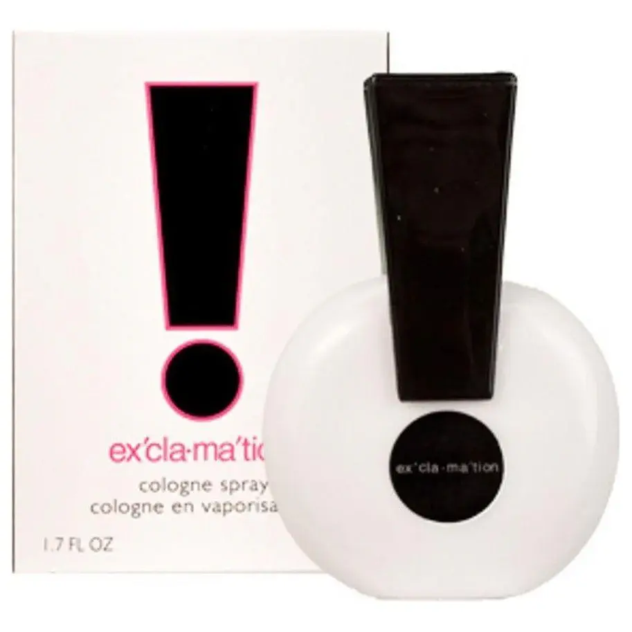 Exclamation Cologne Spray for Women, 1.7 oz - Oriental Floral Fragrance with Notes of Peach, Apricot Amber, and Wood - New in Box, Floral Oriental Fragrance, Coty, Fragrance Perfumes, Cologne Fragrance Spray