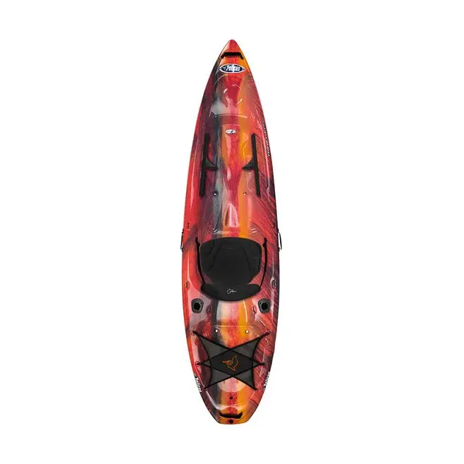 Pelican TRACKER 100 ANGLER Sit-On-Top Fishing Kayak with Rod Holders