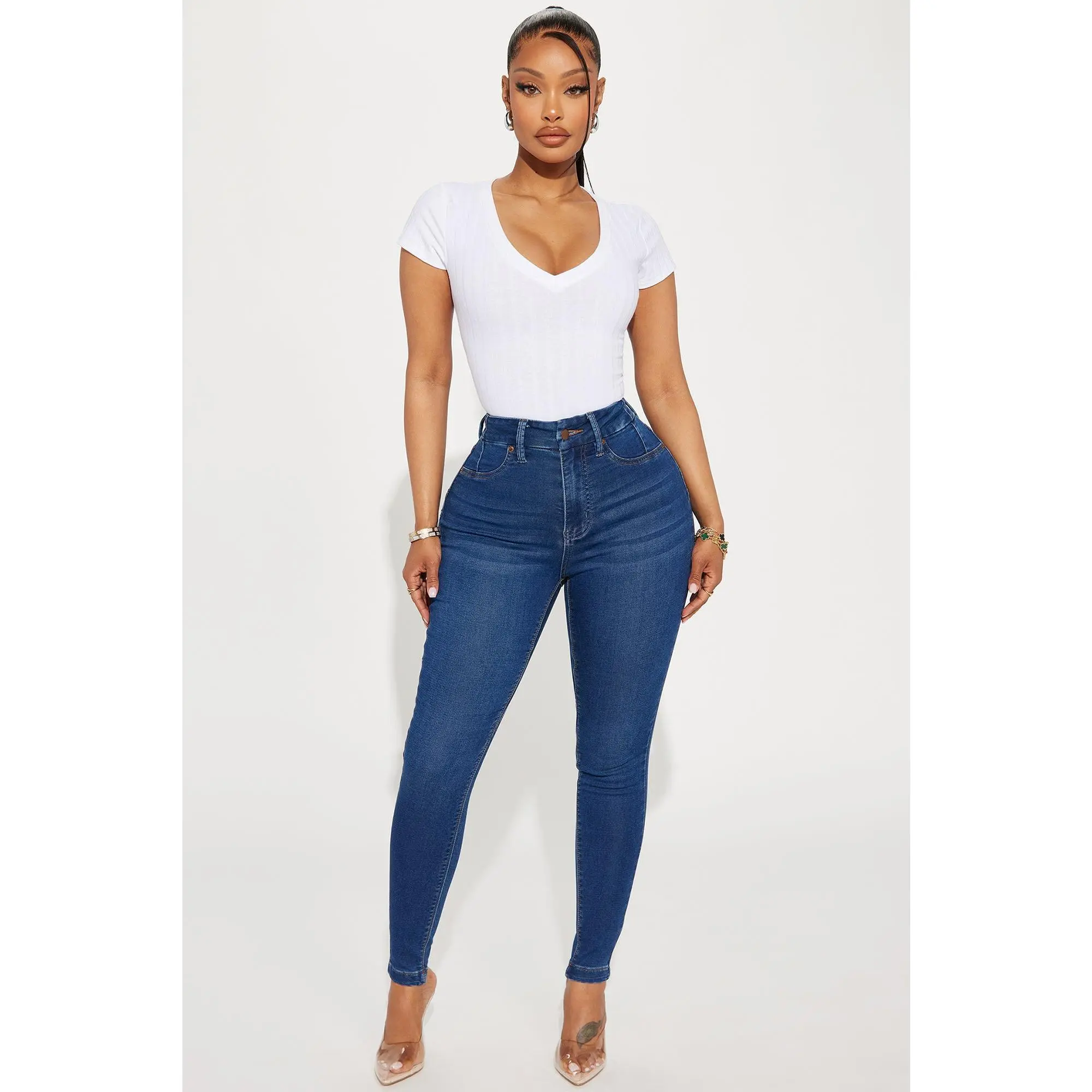 Can't Deny You Sculpting Skinny Jeans - Dark Wash Can't Deny You Sculpting Skinny Jeans - Dark Wash