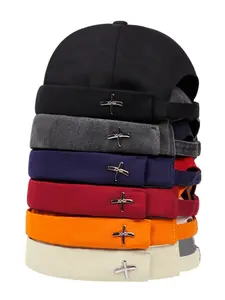 2025 Fashion New X Label Borderless Hat Trendy Street Dance Hip Hop Hat Outdoor Leisure Cycling Skateboard Hat Daily Wear Decoration Landlord Hat Male Female Same Style Dome Guapi Hat Cap