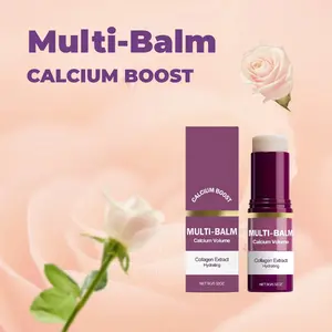 Multi-Balm,Anti-aging,Wrinkle Bounce All-in-One Hydrating Firming Deep Hydration Multi-Balm for Face, Lips,Eyes and Neck,Sagging,Wrinkles,Cosmetics with Collagen Extract,Daily Moisturizer Stick(0.32 oz)