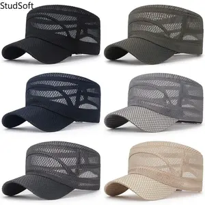2026 New Flat Brim Baseball Cap for Men Women, Summer Sun Protection Hat, Outdoor Sports Fishing Casual Adjustable Hat