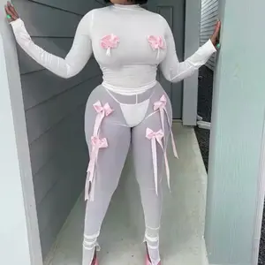 Glams Bow Pants Set
