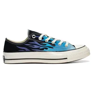 Converse Chuck 70 Low Fire Black Blue (men) by StockX