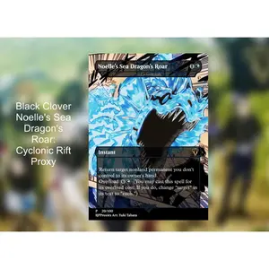 Noelle's Sea Dragon's Roar: Cyclonic Rift Black Clover Commander Proxy