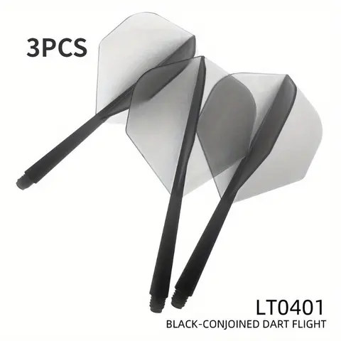 New 70% Transparent 2ba Darts with Integrated Wing, Durable L-Type Shaft for Precision Throwing, Aerodynamic Design for Lightweight Flight, Darts Gear Sport
