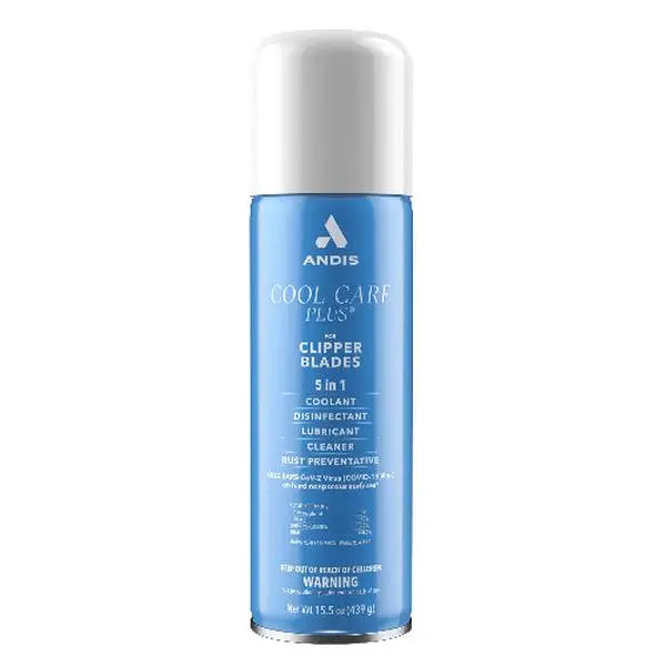 Andis Cool Care Spray – 15.5 OZ, Clipper & Trimmer Blade Cleaner and Conditioner | JCAVES USA