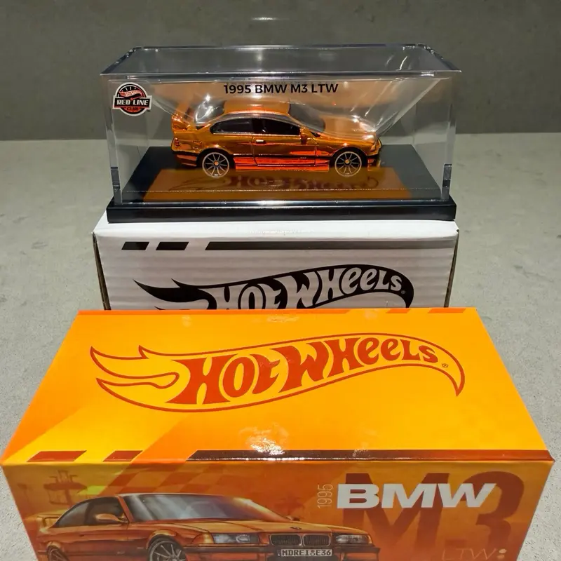 Hot Wheels RLC Exclusive - 1995 BMW M3 LTW Orange