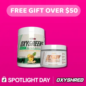 SPOTLIGHT x Summer Shred Glow & Greens Bundle | OxyGreens 30 + 15 Serve + OxyGlow Collagen | Digestive Balance & Skin Support Stack