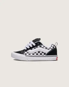 Vans Unisex Little Kids Knu Skool Checkerboard Low Top Shoe