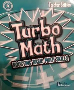 Turbo Math - Teacher Edition - Level F - 6th Grade by John P. Buentello (Paperback) - Used