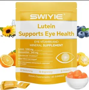SWIYIE Lutein Eye Health Gummies 40mg + Zeaxanthin 8mg, 60 Count