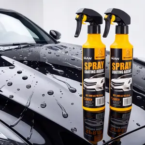 NUAN nano car coating spray-Professional spray coating with superior water beading & UV defense makes the car shiny, helps protect car’s surface.
