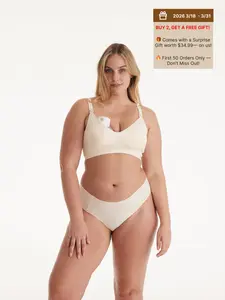 【BUY 2 GET A FREE GIFT, FIRST 50 ORDERS 】Momcozy Nursing Bras for Breastfeeding（recommend one size up）, puming bra YN21 Seamless Ultra Comfort Maternity Bra, Natural Shape, Pregnancy Sleep Bralette tiktok shop maternity  undies