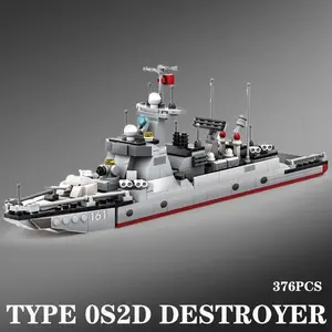 Technical Deep Sea Submarine Jiaolong Building Blocks Creative Manned Submersible Missile Detector Bricks Toys For Boy Gift
