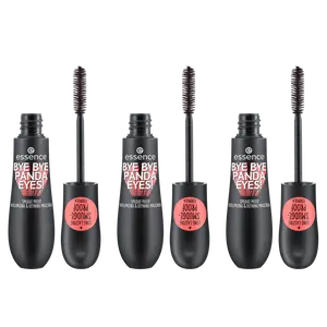 bye bye panda eyes! smudge-proof volumizing and defining mascara 3 pack