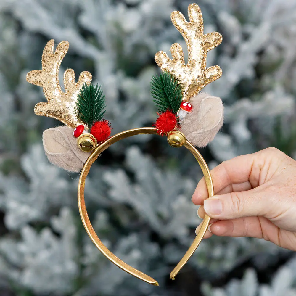 Holiday Festive Headband | Reindeer