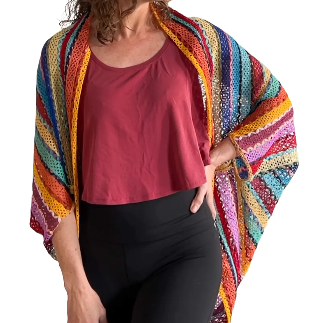 Wildflower Lace Cocoon Cardigan