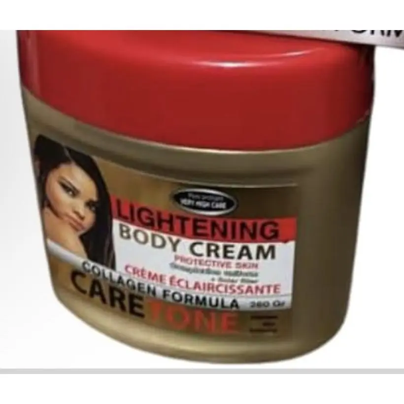 CareTone Lightening Body Cream with Collagen Formula for Protective Skin 260g
