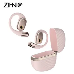 ZIHNIC S06 Open Ear Headphones,True Wireless Earbuds With Bluetooth V5.4,Fast Charging,35Hrs Playtime, Waterproof for Sports, Driving, Office Audio Earphones Wireless Earphone