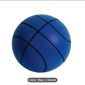 Silent Basketball - Quiet Indoor Foam Ball For Dribbling Practice, Durable Soundless Design For Skill Building At Home Or School Large Capacity