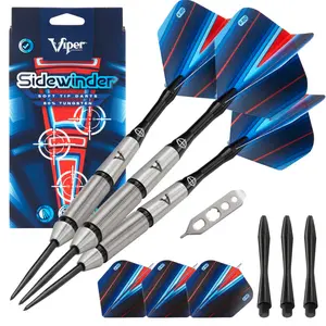 Viper Sidewinder Darts 80% Tungsten Steel Tip Darts 23 Grams