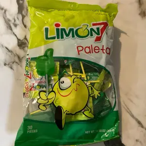 Limon 7 lollipop lime lollipop